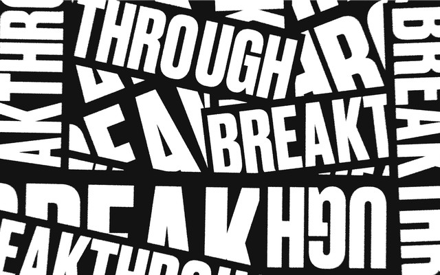 The word "breakthrough" haphazardly strewn about
