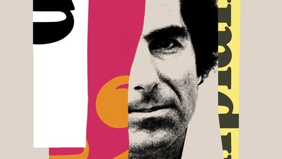 An illustration of Philip Roth