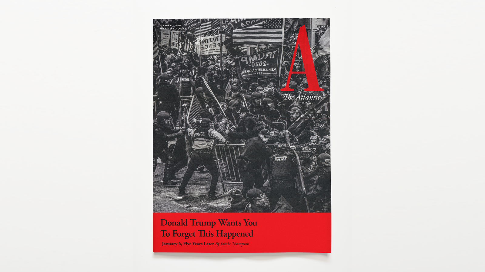 Atlantic's February Cover: Five Years Since Jan. 6 - The Atlantic