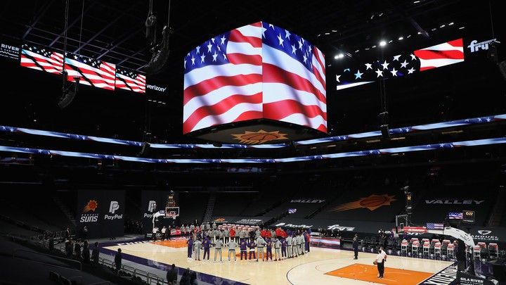 No National Anthem at pro sports games in Florida? You bet.