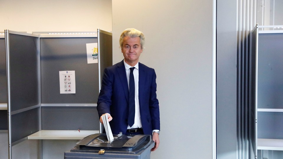 Far-right Dutch politician Geert Wilders
