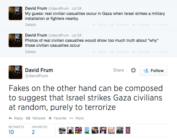 On David Frum The New York Times And The Non Faked Fake Gaza Photos The Atlantic