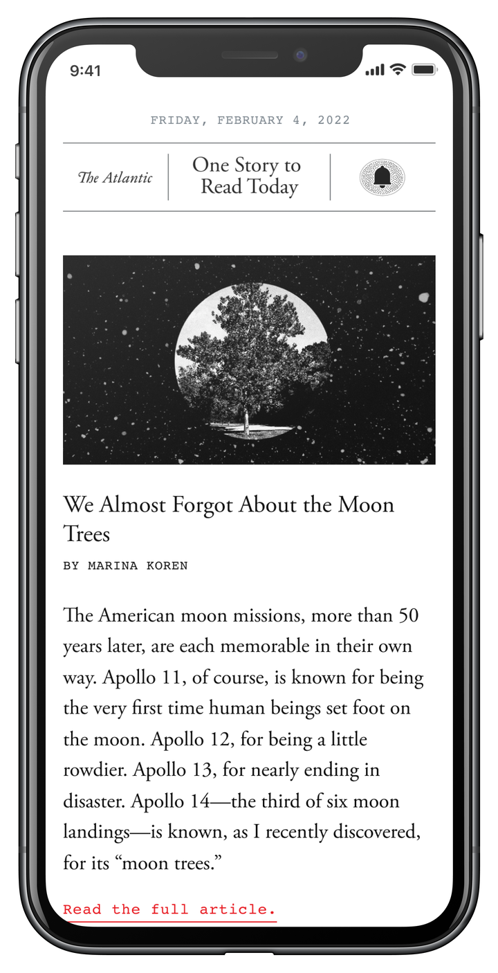 One Story to Read Today The Atlantic