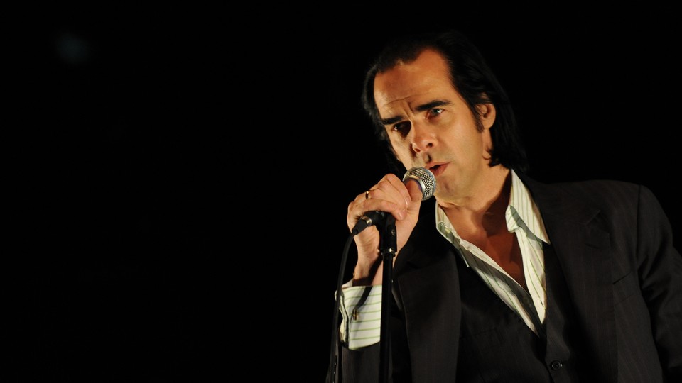 Nick Cave performs at Southside Festival in Germany, 2009.