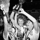 A photo of soccer players celebrating after the 1991 World Cup.