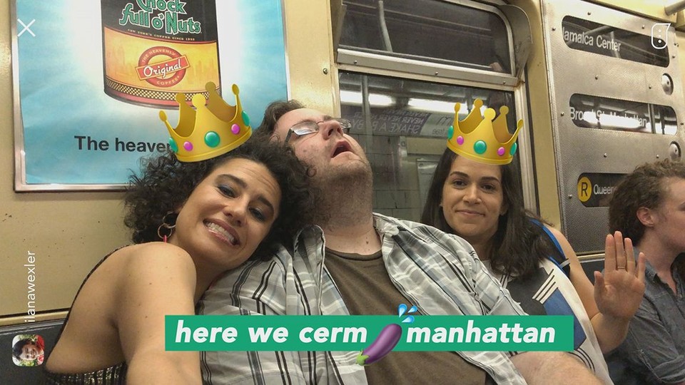 An image from Broad City's 'Stories' episode