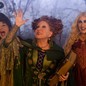 Kathy Najimy, Bette Midler, and Sarah Jessica Parker as the three witch sisters of "Hocus Pocus 2"