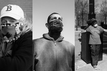Members of the Black Seed Writers Group, a once-a-week session for homeless writers in downtown Boston, photographed on April 7