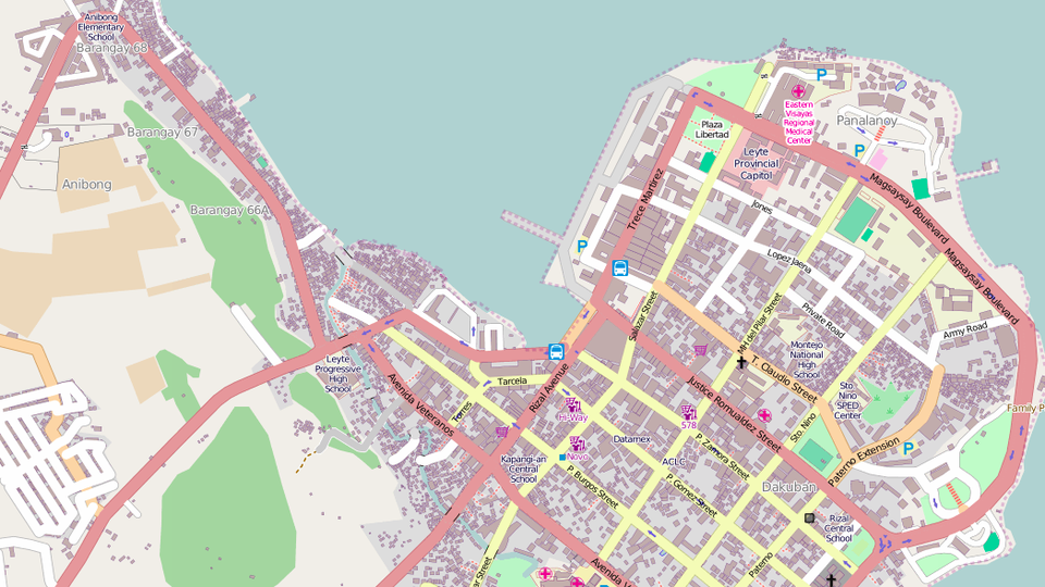 Sea Point Street Map How Online Mapmakers Are Helping The Red Cross Save Lives In The  Philippines - The Atlantic