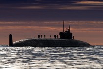 A Russian submarine