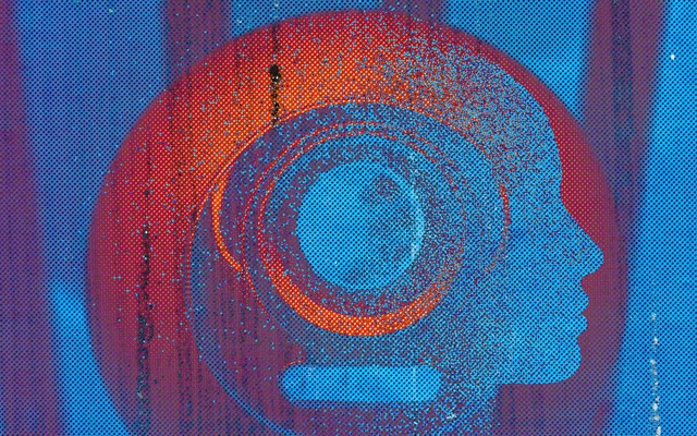 Illustration of an AI mind