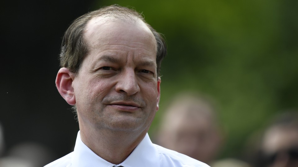 Secretary of Labor Alex Acosta