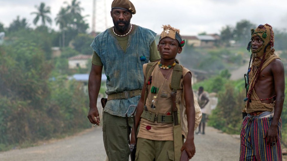 Review: Idris Elba Stars in Cary Fukunaga and Netflix's 'Beasts of No  Nation' - The Atlantic