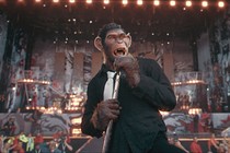 CGI chimpanzee Robbie Williams in "Better Man"