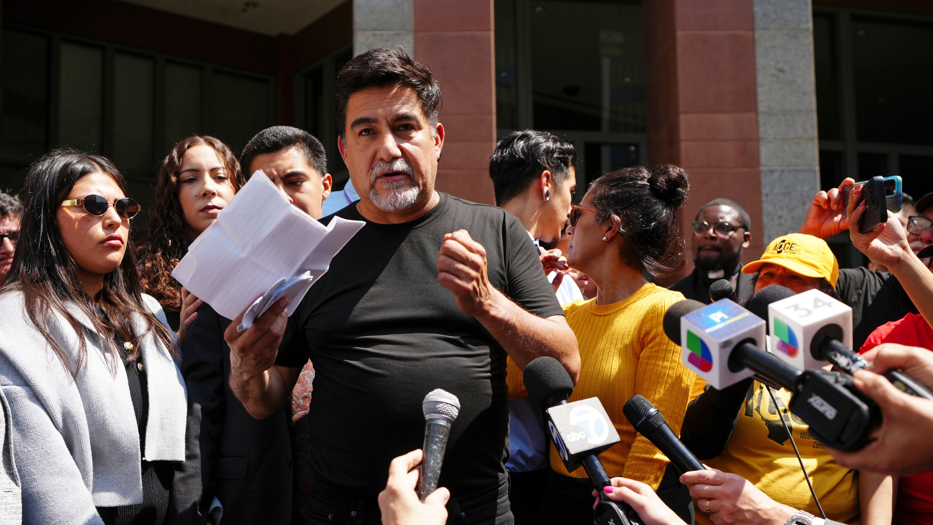 ICE Drops Charges Against Protestor David Huerta