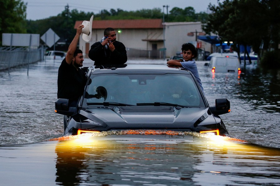 The Unprecedented Flooding in Houston, in Photos - The Atlantic