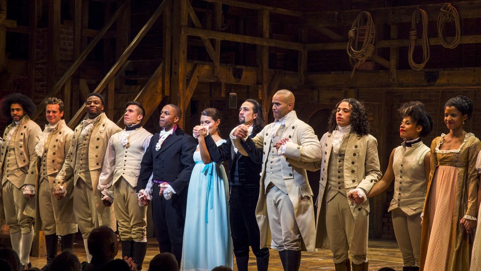 Full cast of hamilton on broadway hot sale