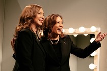 Maya Rudolph and Kamala Harris on “SNL”