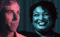 Beto O'Rourke and Stacey Abrams