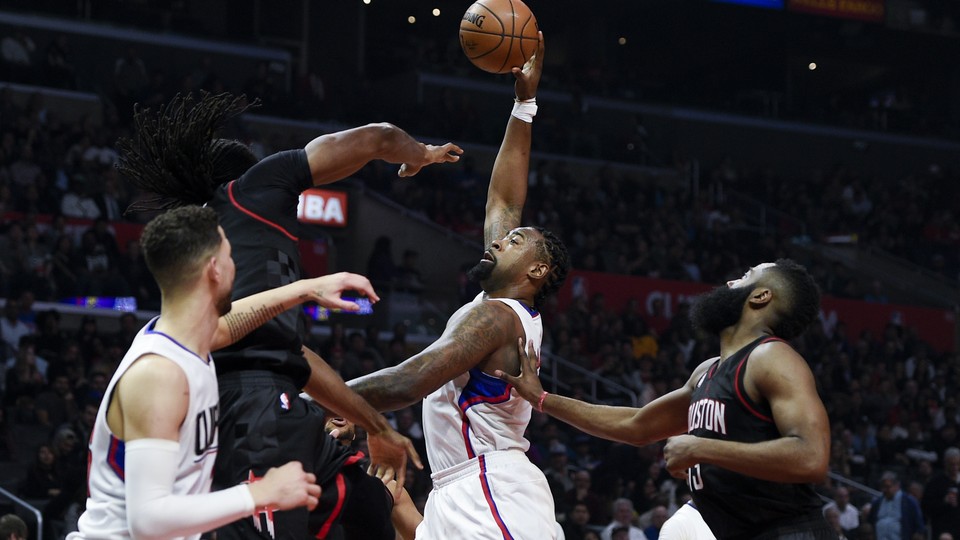 DeAndre Jordan, an all-star center for the Los Angeles Clippers, reportedly wore a biometric tracker under the sweatband on his wrist for part of the 2016-2017 NBA season.