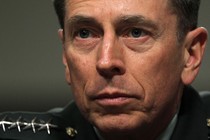 A headshot of David Petraeus