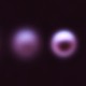 Illustration of three blurry purple circles against a black background, getting clearer from left to right