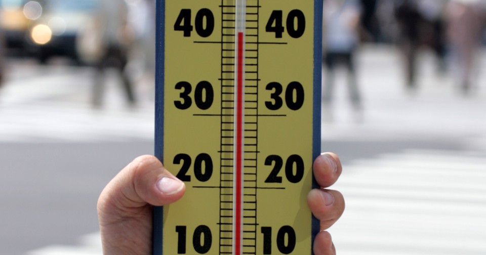 Thermometers for advertising calendars