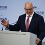 U.S. National Security Adviser H.R. McMaster talks at the Munich Security Conference