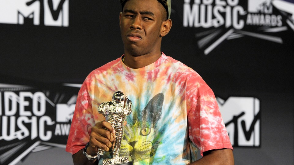 Tyler, the Creator at the 2011 Video Music Awards
