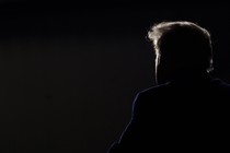 Trump's back in darkness