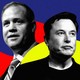Elon Musk and NASA Director Jim Bridenstine