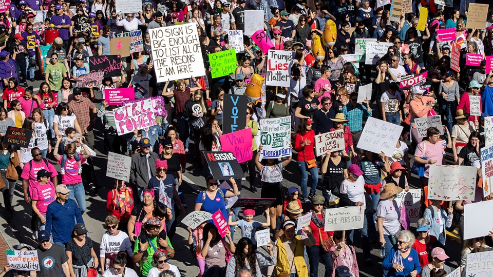 Photo of a women’s rights protest