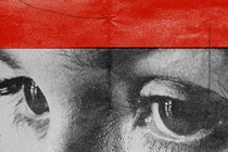 a collage of a woman's eyes