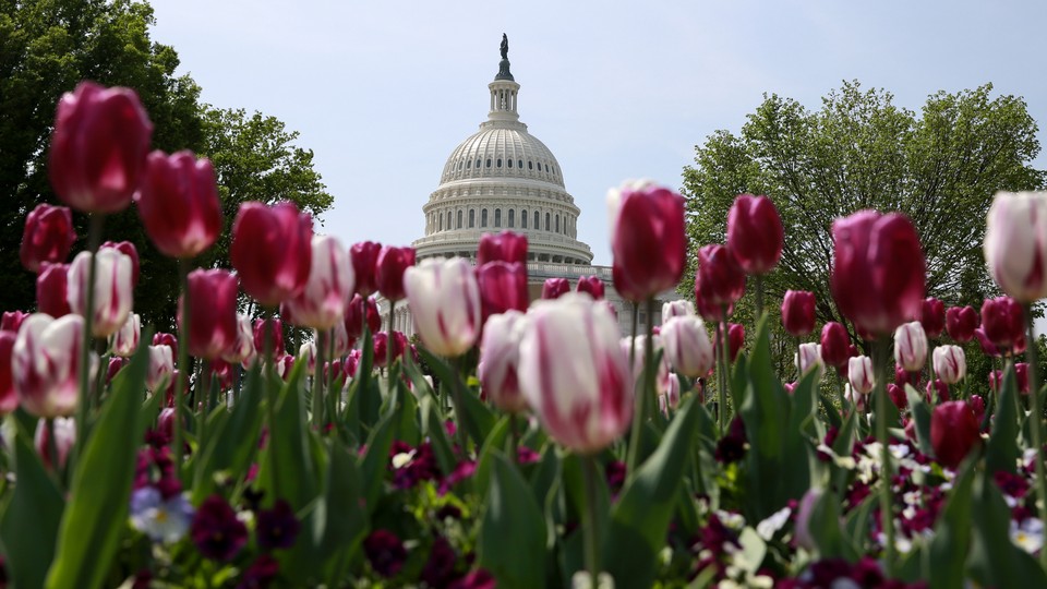 Capitol Hill as seen after the release of Mueller's report on April 18, 2019