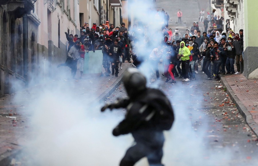 Photos Antiausterity Protests and Strikes in Quito, Ecuador The