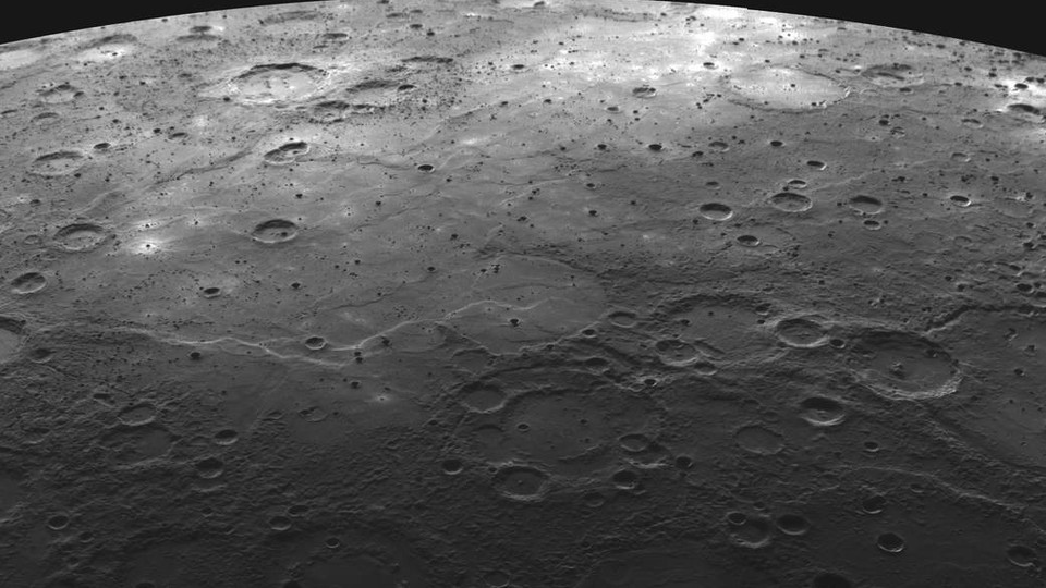 Planet Mercury Surface Gravity