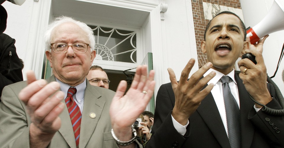 When Bernie Sanders Almost Primaried Barack Obama The Atlantic