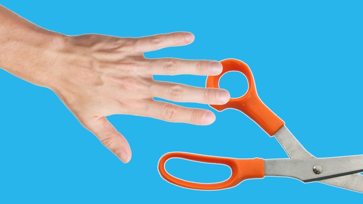 Left Handed Economy Household Scissor