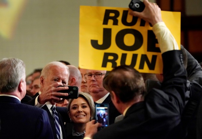 Joe Biden’s ‘Affectionate’ Behavior Was an Open Secret 