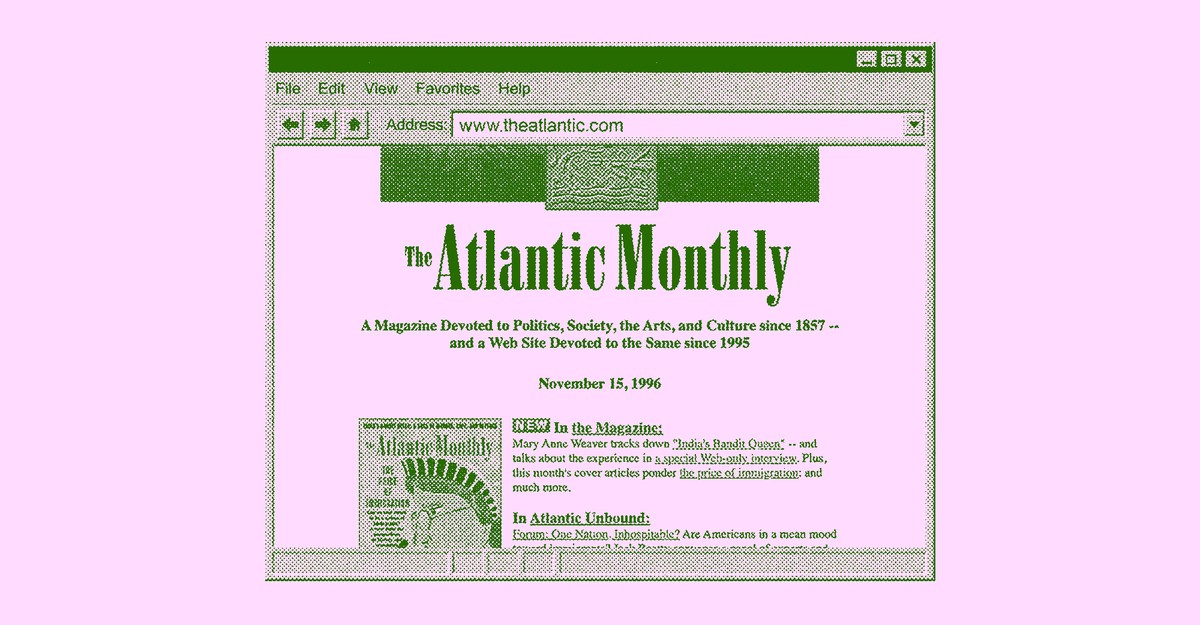The Earliest Days of <em>The Atlantic</em> Online