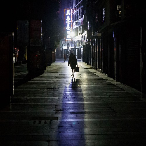 Photos Empty Streets In China Amid Coronavirus Outbreak The Atlantic