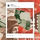 vintage images of U.S. military posters and painted battle scenes within a dhsgov social media frame