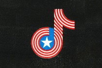An illustration of a red, white, and blue TikTok logo