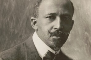 Black-and-white portrait of W. E. B. Du Bois