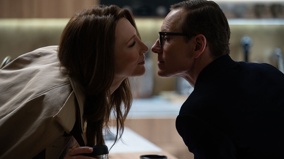 Cate Blanchett and Michael Fassbender in Black Bag