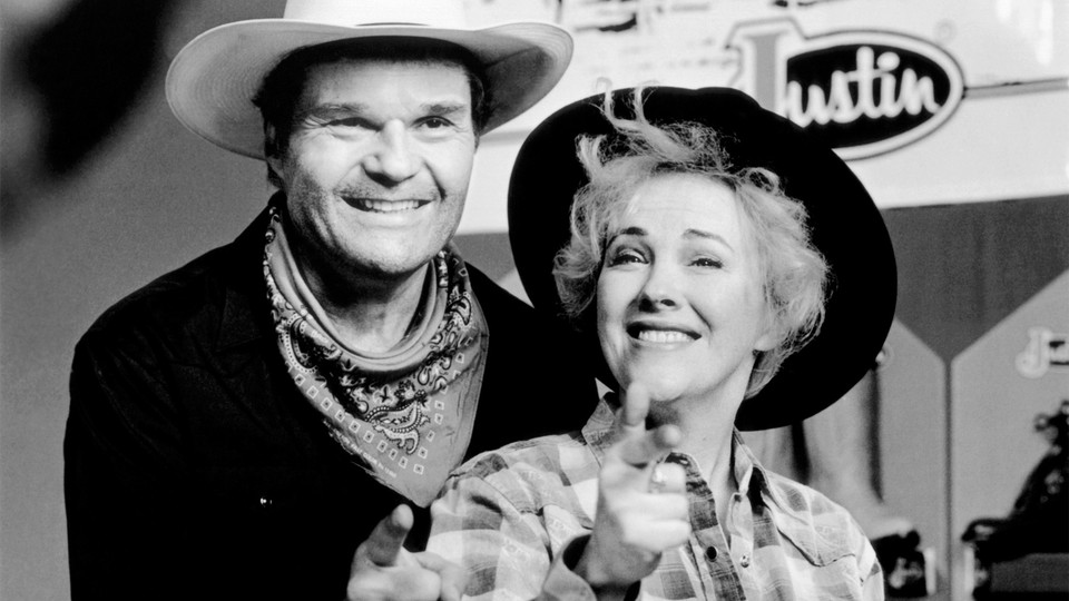 Fred Willard and Catherine O'Hara in "Waiting for Guffman"