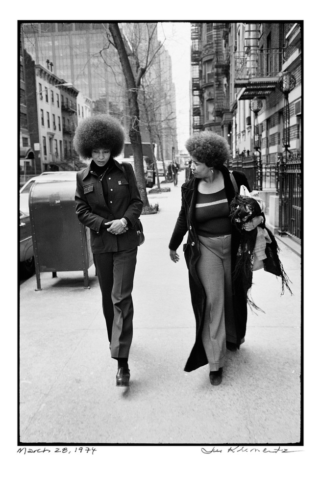Angela Davis and Toni Morrison in New York City (Jill Krementz)