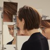 Portrait made with mirrors
