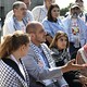 'Uncommitted' Democratic delegates from several US states, holds a press conference right next to the United Center where the convention is held, in Chicago, United States on AUgust 22, 2024.