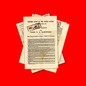 Illustration of the Dred Scott decision with "WOKE" stamped on it